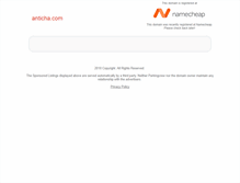 Tablet Screenshot of anticha.com
